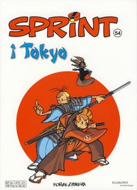 Cover for Sprint (Hjemmet / Egmont, 1998 series) #54 - Sprint i Tokyo