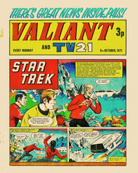 Cover Thumbnail for Valiant and TV21 (IPC, 1971 series) #9th October 1971
