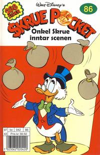 Cover Thumbnail for Skrue Pocket (Hjemmet / Egmont, 1984 series) #86 - Onkel Skrue inntar scenen
