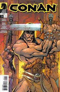 Cover Thumbnail for Conan (Dark Horse, 2004 series) #1 [2nd printing]