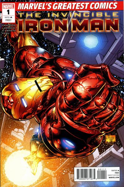 Cover for Invincible Iron Man MGC (Marvel, 2010 series) #1