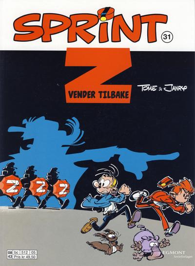 Cover for Sprint (Hjemmet / Egmont, 1998 series) #31 - Z vender tilbake