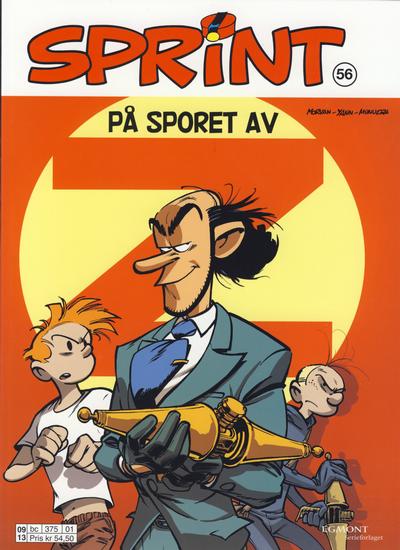 Cover for Sprint (Hjemmet / Egmont, 1998 series) #56 - På sporet av Z