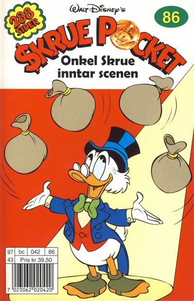Cover for Skrue Pocket (Hjemmet / Egmont, 1984 series) #86 - Onkel Skrue inntar scenen