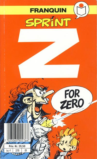 Cover for Sprint [Semic Tegneseriepocket] (Semic, 1990 series) #1 - Z for Zero