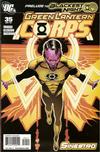 Cover Thumbnail for Green Lantern Corps (2006 series) #35 [Corrected First Printing]