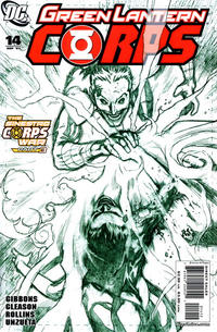 Cover Thumbnail for Green Lantern Corps (DC, 2006 series) #14 [Second Printing]