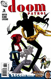 Cover Thumbnail for Doom Patrol (DC, 2009 series) #3 [Doom Patrol / Metal Men Cover]