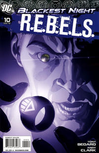 Cover for R.E.B.E.L.S. (DC, 2009 series) #10 [Second Printing]