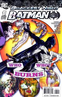 Cover Thumbnail for Blackest Night: Batman (DC, 2009 series) #1 [Bill Sienkiewicz Cover]