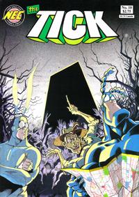 Cover for The Tick (New England Comics, 1988 series) #10 [Second Printing]