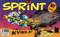 Cover for Sprint [tverrbok] (Semic, 1992 series) #2 - Kvikk-jet