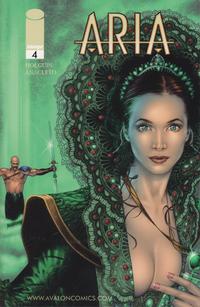 Cover for Aria (Image, 1999 series) #4 [Glow-In-The-Dark Variant]