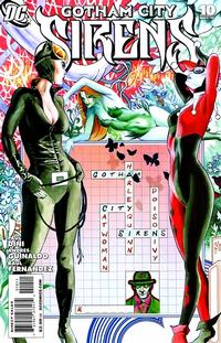 Cover for Gotham City Sirens (DC, 2009 series) #10