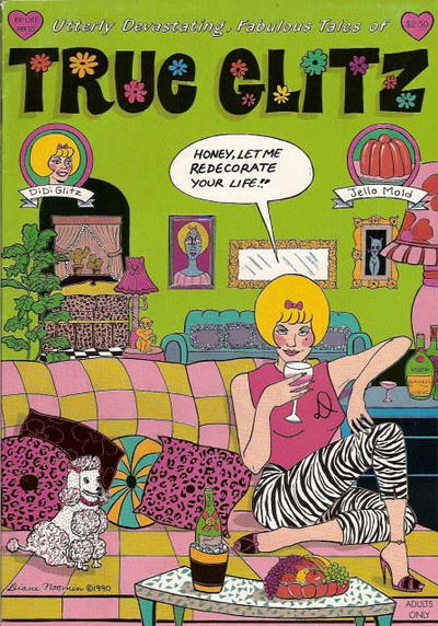 Cover for True Glitz (Rip Off Press, 1990 series) 