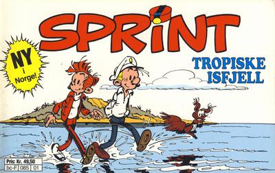Cover for Sprint [tverrbok] (Semic, 1992 series) #1 - Tropiske isfjell