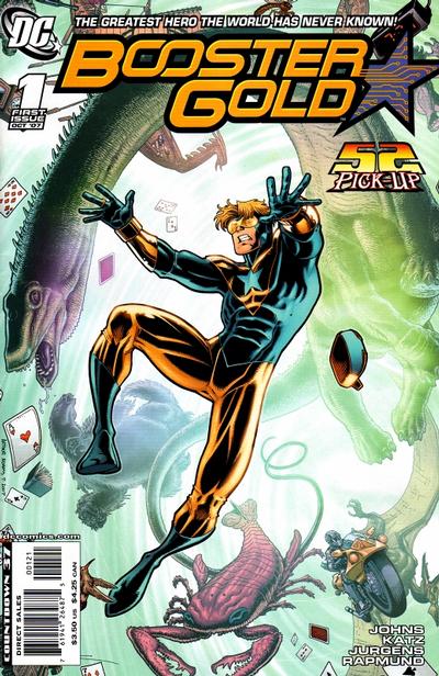 Cover for Booster Gold (DC, 2007 series) #1 [Art Adams Cover]