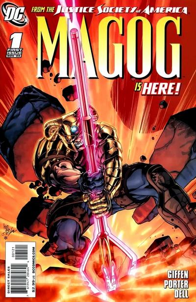 Cover for Magog (DC, 2009 series) #1 [Glenn Fabry Cover]