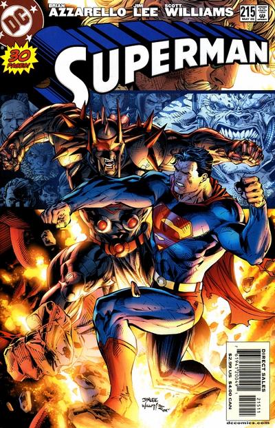 Cover for Superman (DC, 1987 series) #215 [Superman vs. Zod Cover]