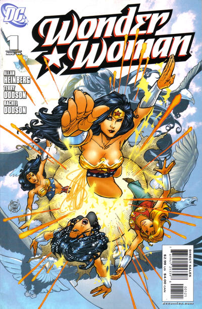Cover for Wonder Woman (DC, 2006 series) #1 [Adam Kubert Cover]