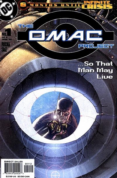 Cover for The OMAC Project (DC, 2005 series) #1 [Second Printing]