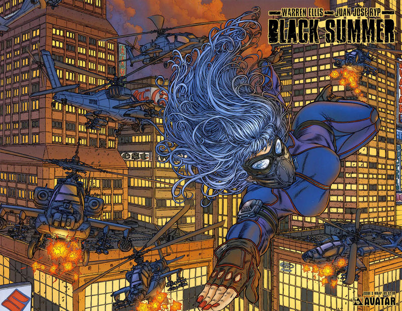 Cover for Black Summer (Avatar Press, 2007 series) #3 [Wrap]