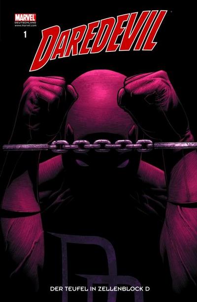 Cover for Daredevil (Panini Deutschland, 2008 series) #1 - Der Teufel in Zellenblock D
