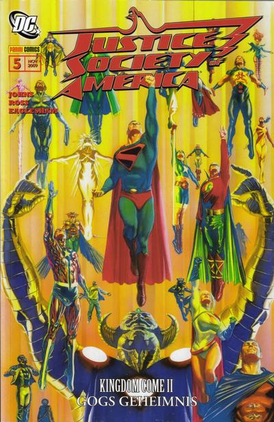 Cover for Justice Society of America (Panini Deutschland, 2007 series) #5 - Gogs Geheimnis