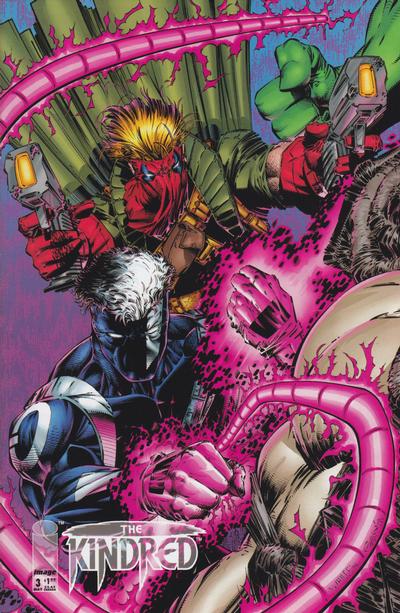 Cover for Kindred (Image, 1994 series) #3 [WildStorm 1994 Puzzle Cover]