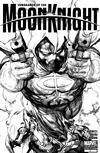 Cover Thumbnail for Vengeance of the Moon Knight (2009 series) #1 [Leinil Francis Yu Sketch Cover]