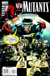 Cover Thumbnail for New Mutants (Marvel, 2009 series) #10 [Deadpool]