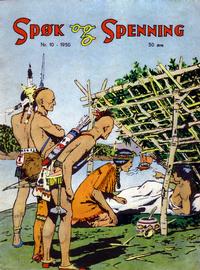 Cover Thumbnail for Spøk og Spenning (Oddvar Larsen; Odvar Lamer, 1950 series) #10/1950
