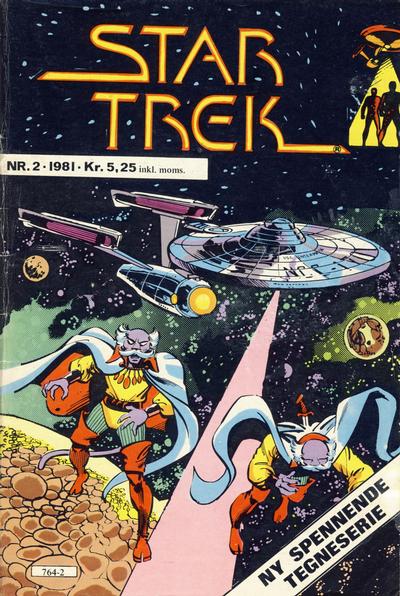 Cover for Star Trek (Atlantic Forlag, 1981 series) #2/1981