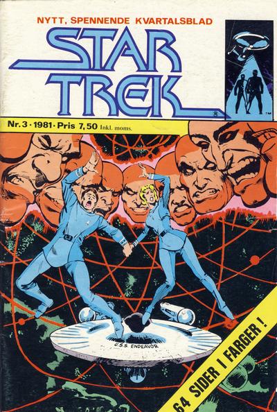 Cover for Star Trek (Atlantic Forlag, 1981 series) #3/1981