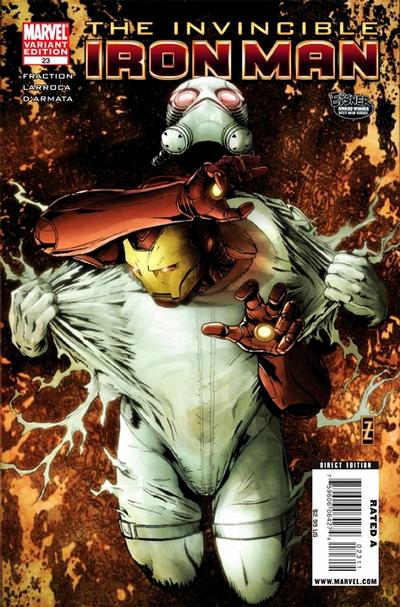 Cover for Invincible Iron Man (Marvel, 2008 series) #23 [Variant Edition]
