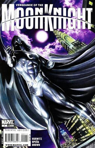Cover for Vengeance of the Moon Knight (Marvel, 2009 series) #1 [Variant Edition - Alex Ross]