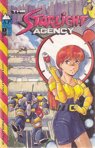 Cover for The Starlight Agency (Antarctic Press, 1991 series) #1