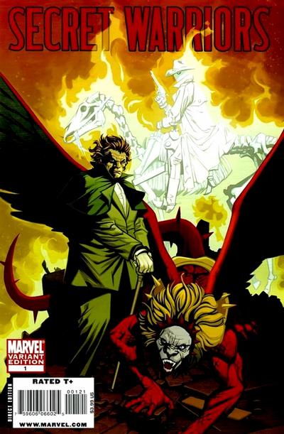 Cover for Secret Warriors (Marvel, 2009 series) #1 [Parent Variant]