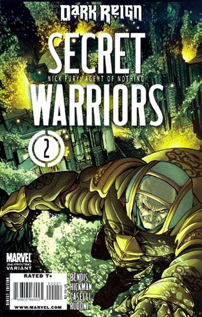 Cover for Secret Warriors (Marvel, 2009 series) #2 [Variant Cover]