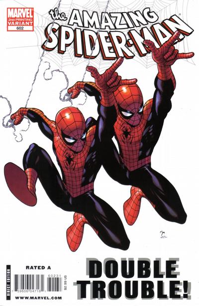 Cover for The Amazing Spider-Man (Marvel, 1999 series) #602 [2nd Printing Variant - Mike McKone Cover]