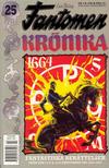 Cover for Fantomen-krönika (Egmont, 1997 series) #25