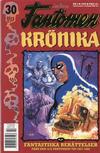 Cover for Fantomen-krönika (Egmont, 1997 series) #30
