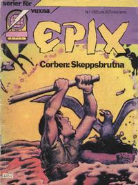 Cover Thumbnail for Epix (Epix, 1984 series) #7/1985