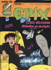 Cover Thumbnail for Epix (Epix, 1984 series) #10/1987 (42)