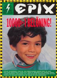 Cover Thumbnail for Epix (Epix, 1984 series) #9/1990 [fotoomslag]