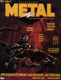 Cover Thumbnail for Pulserande metal (Karl G. Jönsson, 1984 series) #4