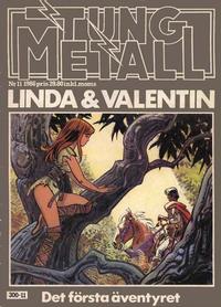 Cover Thumbnail for Tung metall (Epix, 1986 series) #11/1986