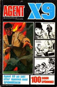 Cover Thumbnail for Agent X9 (Semic, 1971 series) #2/1972