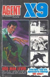 Cover Thumbnail for Agent X9 (Semic, 1971 series) #7/1972