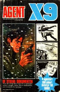 Cover Thumbnail for Agent X9 (Semic, 1971 series) #8/1972